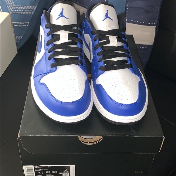 💧SOLD💧 Jordan 1 Low Game Royal - Picture 2 of 6